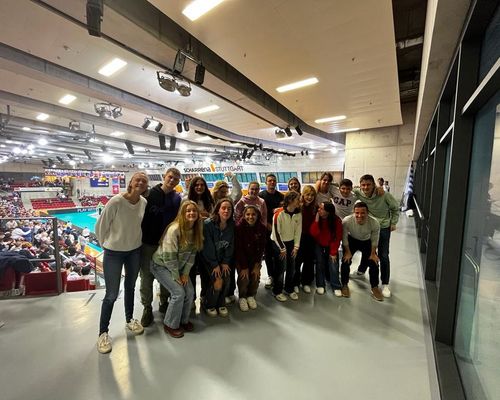 Zu Besuch in der Volleyball-Bundesliga