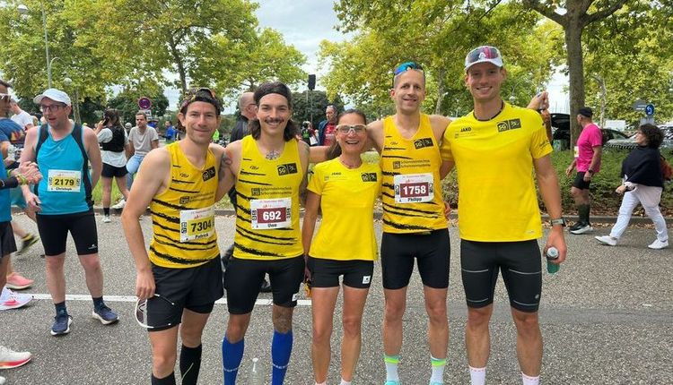 Starke Leistungen beim Baden-Marathon in Karlsruhe