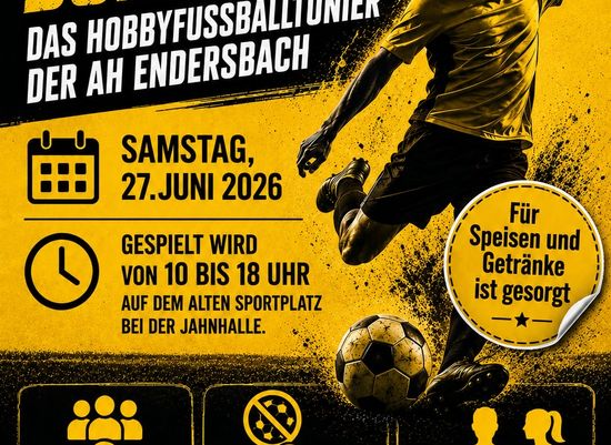 36. Endersbacher Dorfturnier 2026