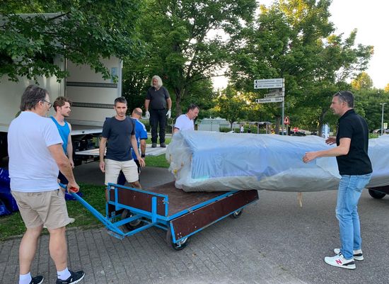 Neue Stabhochsprunganlage für die SG Weinstadt