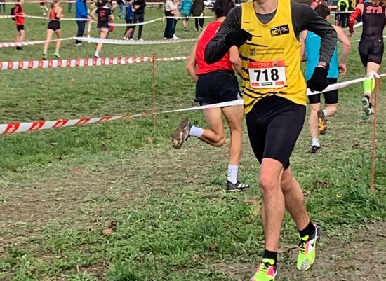 Oskar Klein wird Baden-Württembergischer Cross-Meister in Pforzheim