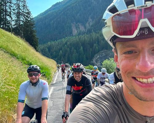 SG Weinstadt beim Dreiländergiro in Nauders