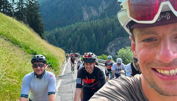 SG Weinstadt beim Dreiländergiro in Nauders