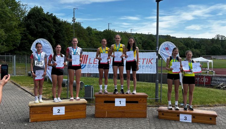 Meistertitel der Weinstädter WJU16 über 3x800m
