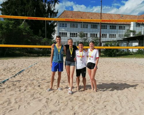 Landesturnfest: SG trumpft im Beachvolleyball auf