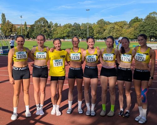 Platz 4 bei den WLV Teammeisterschaften U16