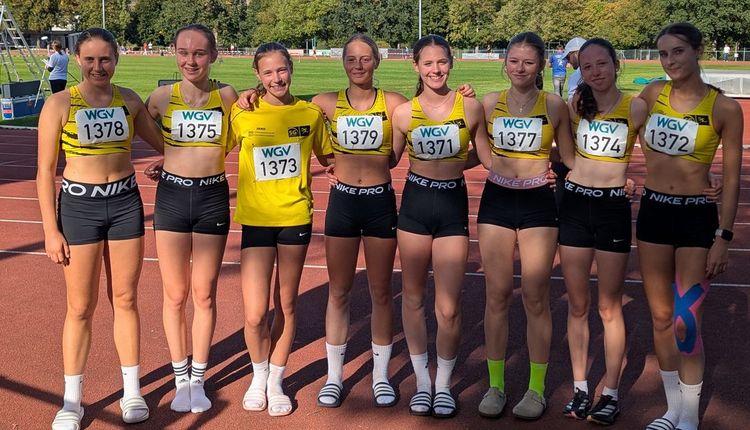 Platz 4 bei den WLV Teammeisterschaften U16