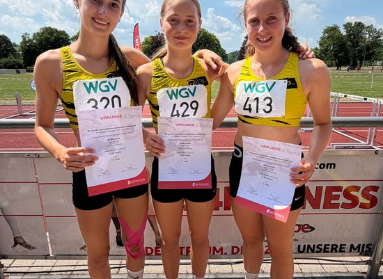 Zweimal Top 8 bei den Württembergischen Mehrkampfmeisterschaften und viele Bestleistungen für die U16.