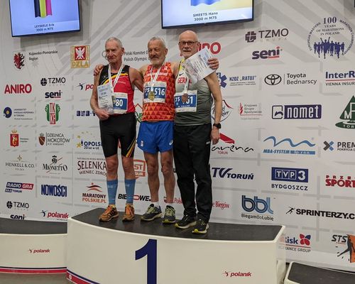 Wolfgang Lenz gewinnt Bronze bei der Senioren-Hallen EM in Polen