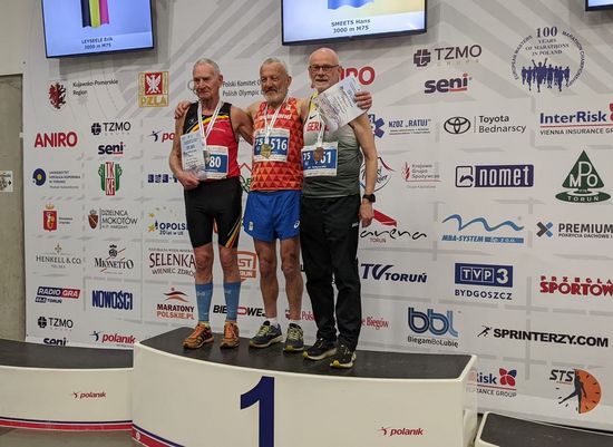 Wolfgang Lenz gewinnt Bronze bei der Senioren-Hallen EM in Polen