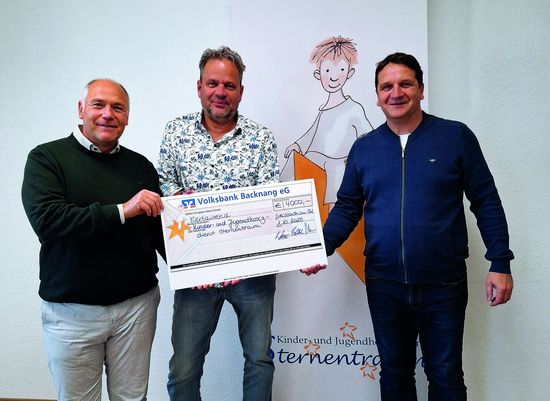 4000 Euro für den Kinder- und Jugendhospizdienst Sternentraum