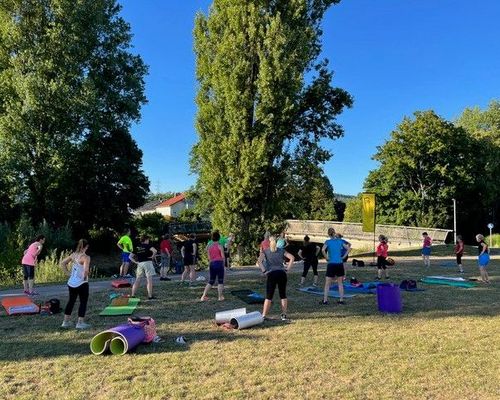 Outdoor-Training im Bürgerpark